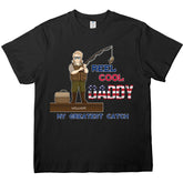 Reel Cool Dad - Birthday, Family Gift For Father, Grandpa, Husband, Fishers, Fishing Lovers - Personalized  Custom T-shirt、 Sweatshirt 、Hoodie